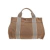 Hermès  Toto Bag - Shop Bag shopping bag  in brown canvas - 360 thumbnail