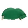 Bottega Veneta   clutch-belt  in green leather - Detail D1 thumbnail