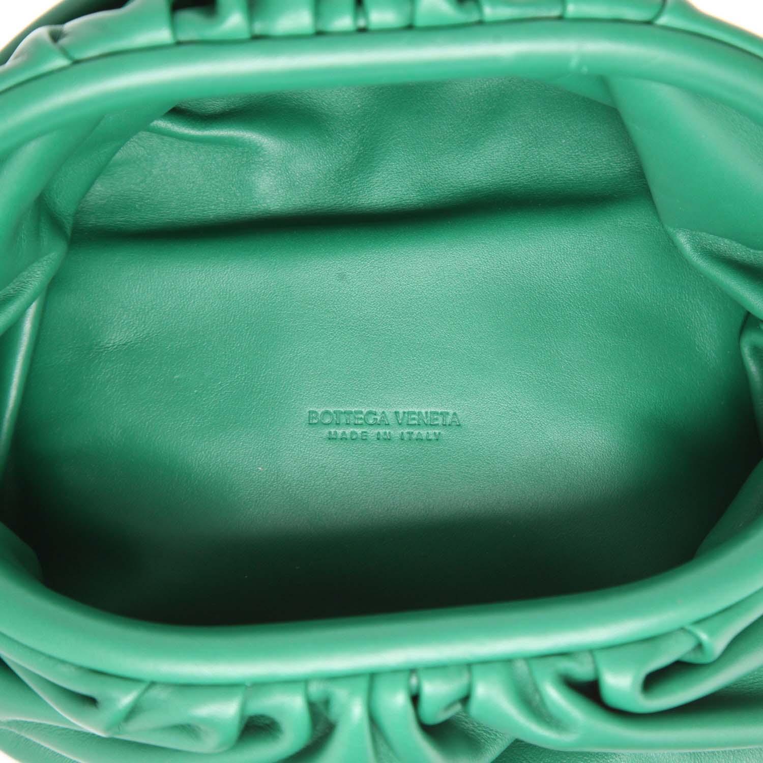 Pochette-cintura Bottega Veneta   in pelle verde - Detail D3