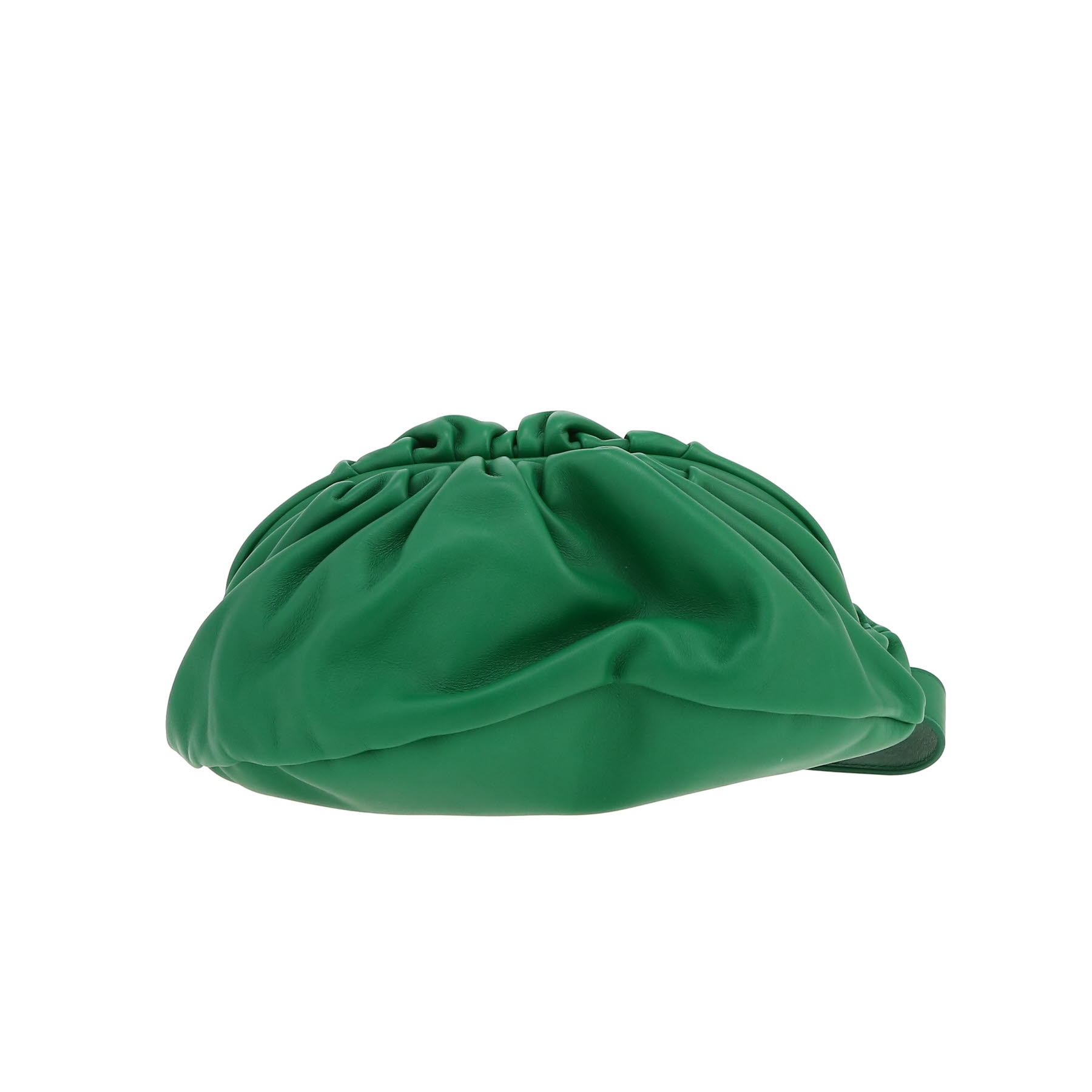 Bottega Veneta   clutch-belt  in green leather - Detail D4