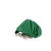 Bottega Veneta   clutch-belt  in green leather - Detail D6 thumbnail