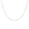 Necklace in pink gold and diamonds 0,67 carat - 00pp thumbnail