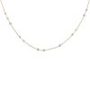 Necklace in yellow gold and diamonds - 00pp thumbnail