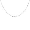 Necklace in white gold and diamonds - 00pp thumbnail