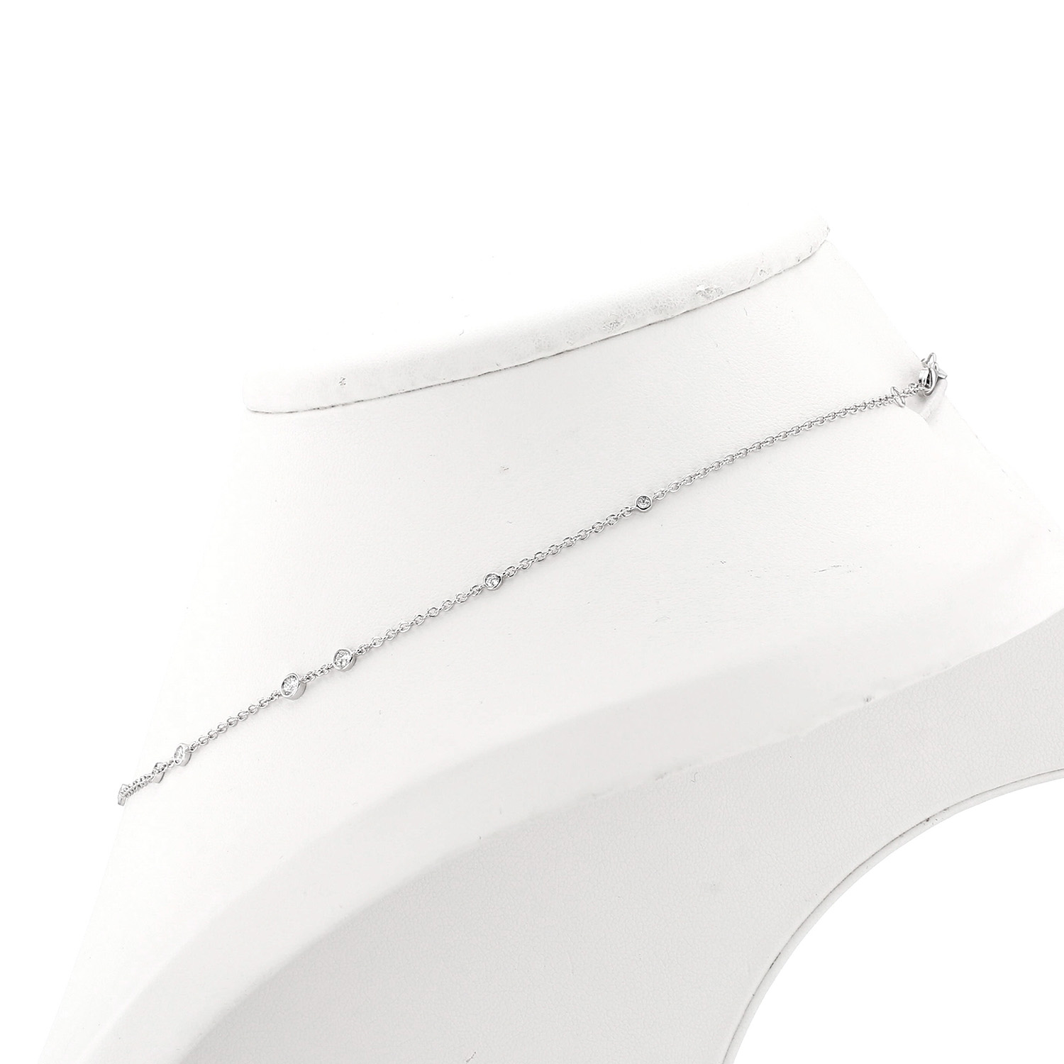 Collar    de oro blanco y diamantes - Detail D3