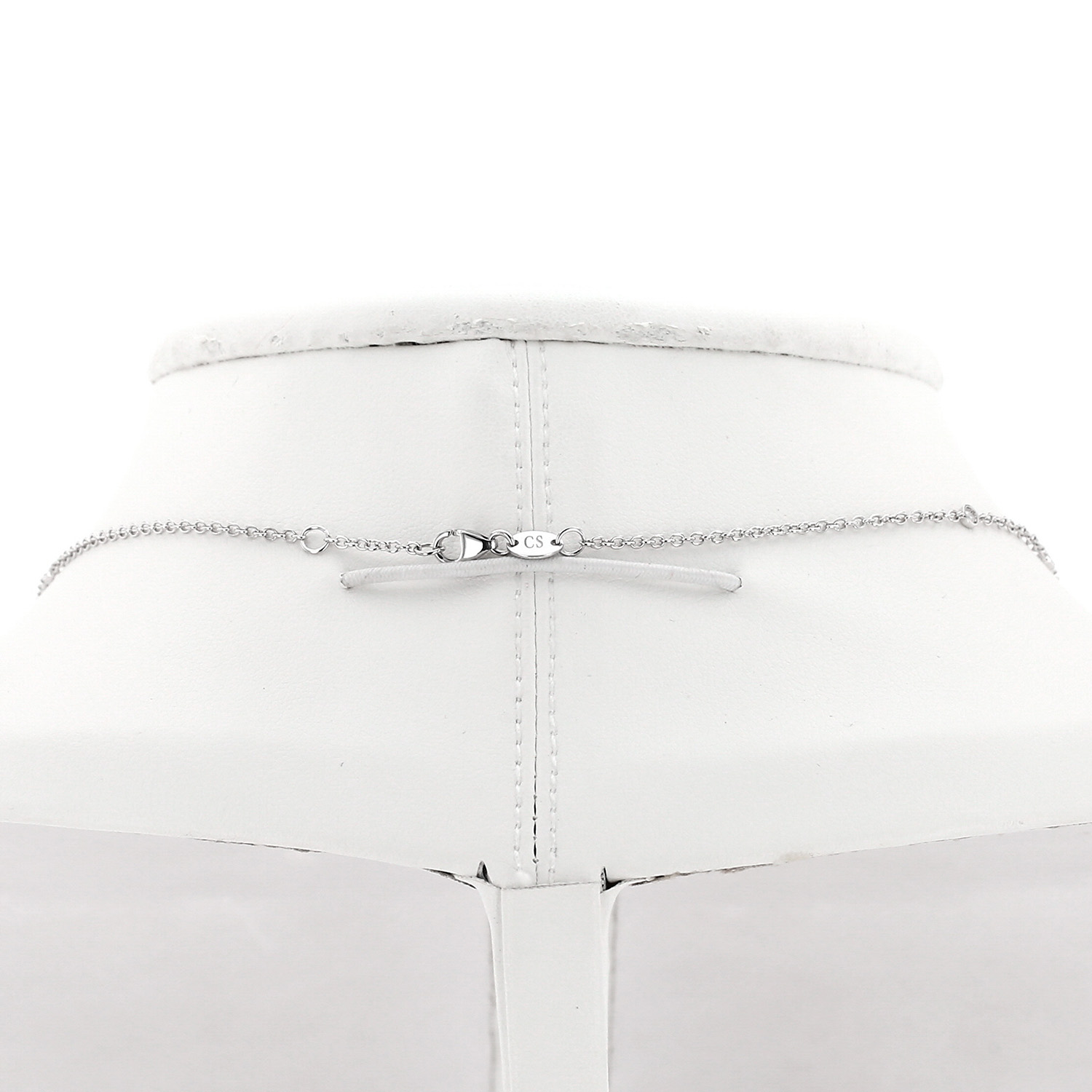 Collar    de oro blanco y diamantes - Detail D4