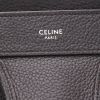 Bolso bandolera Celine  Luggage Nano en cuero granulado negro - Detail D2 thumbnail