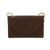 Borsa a tracolla Saint Laurent  Betty in pelle marrone - 360 thumbnail