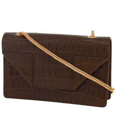 Borsa a tracolla Saint Laurent  Betty in pelle marrone