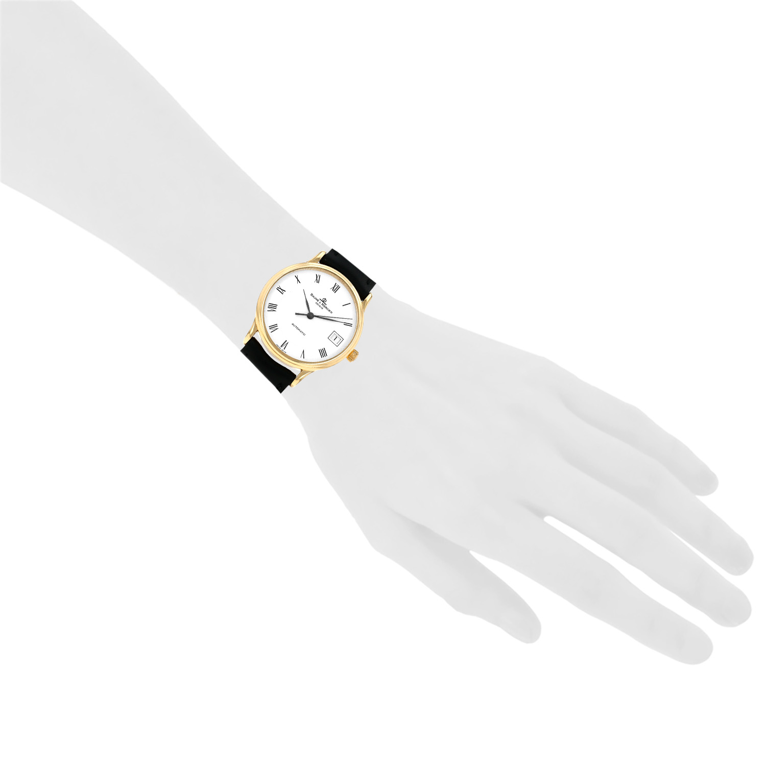 Reloj Baume & Mercier Classima de oro amarillo Ref: Baume & Mercier - MV045075  Circa 1990 - Detail D1