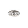 Cartier Trinity medium model ring in white gold - 360 thumbnail