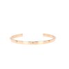 Hermès Mini Clou mini bracelet in pink gold - 360 thumbnail