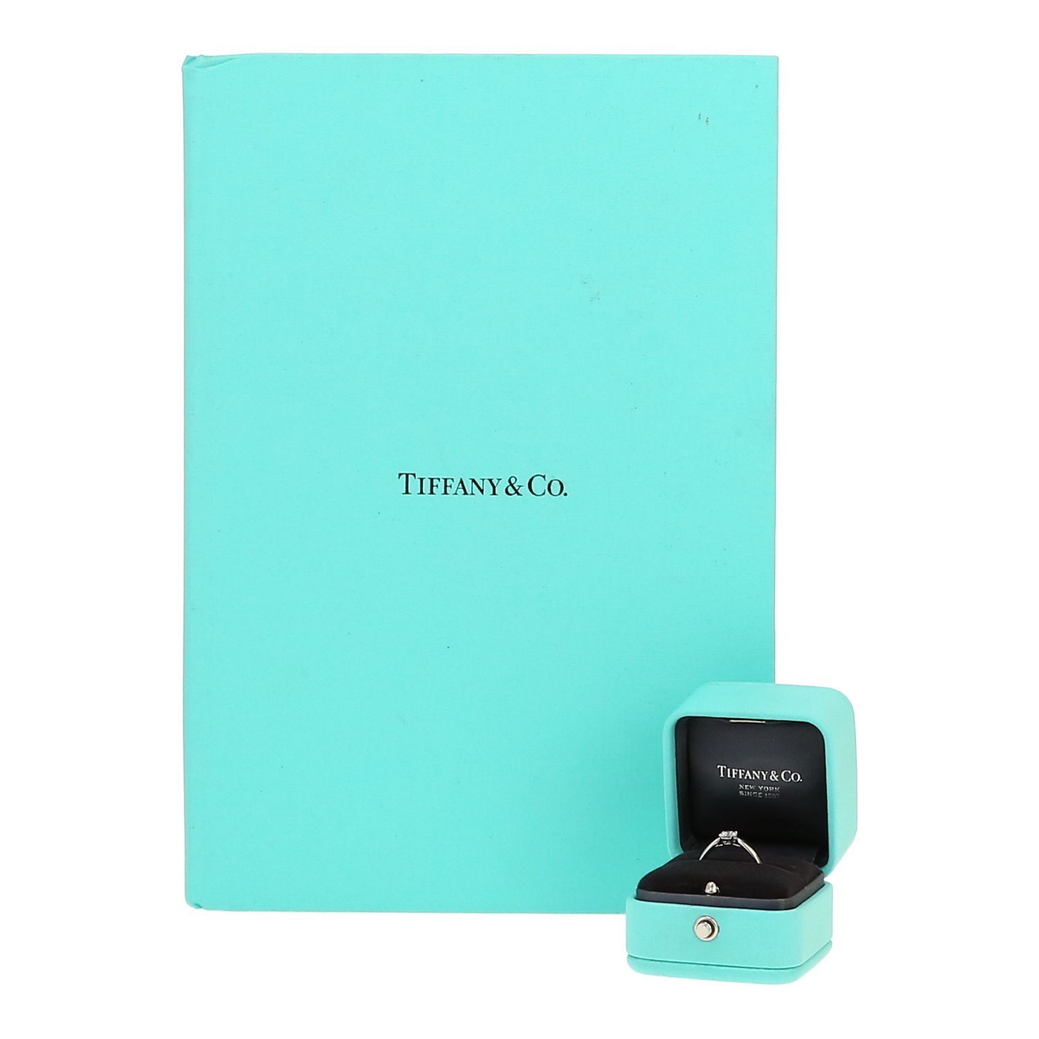 Sortija Tiffany & Co Harmony de platino y diamante - Detail D2