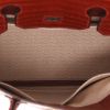 Bolso de mano Hermès  Birkin 30 cm en cocodrilo niloticus rojo - Detail D3 thumbnail