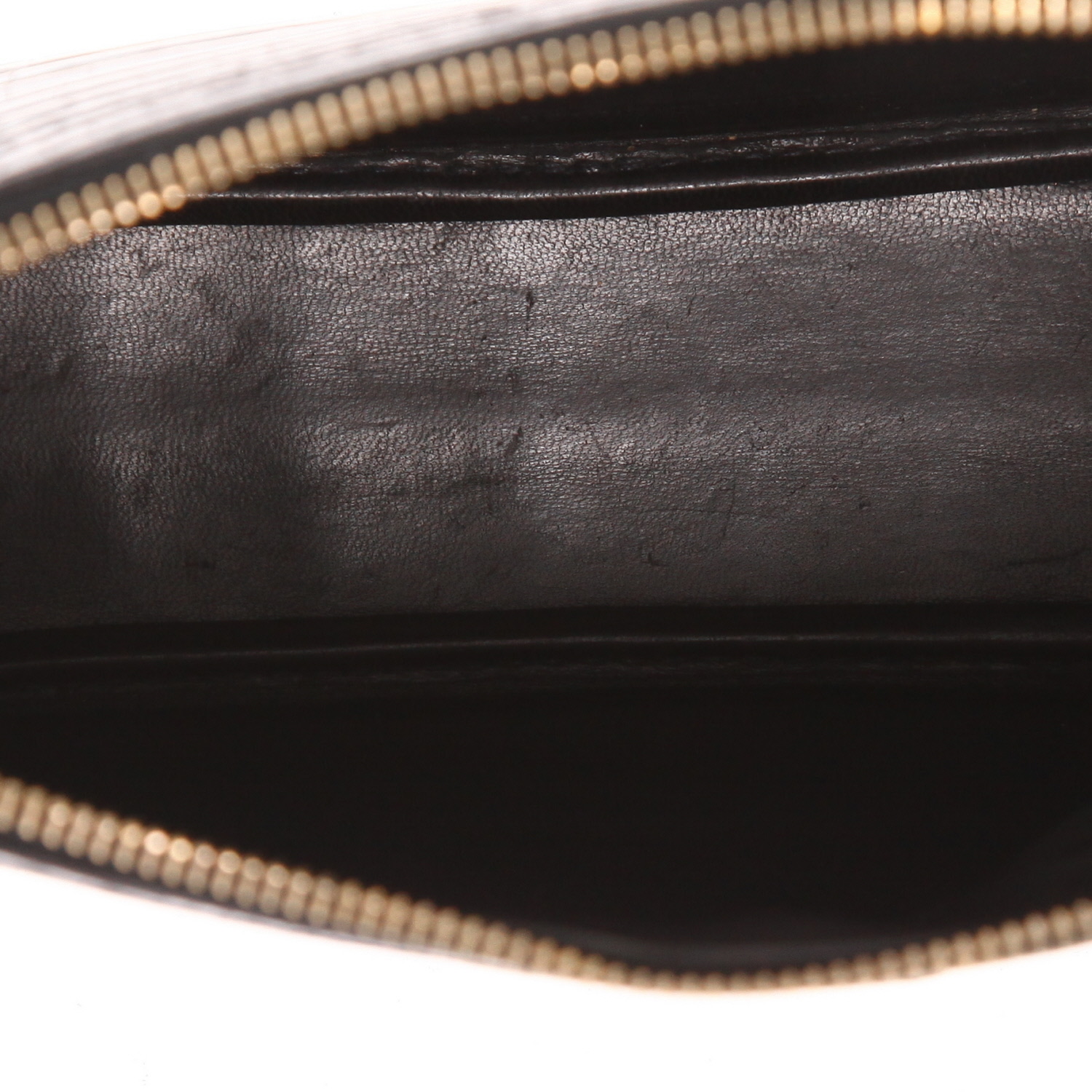 Bolsito de mano Hermès  Bolide - Pocket Hand en cocodrilo porosus negro - Detail D3