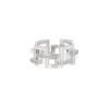 Half-articulated Mellerio Graphic ring in white gold and diamonds - 00pp thumbnail