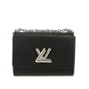 Louis Vuitton  Twist medium model  shoulder bag  in black epi leather - 360 thumbnail