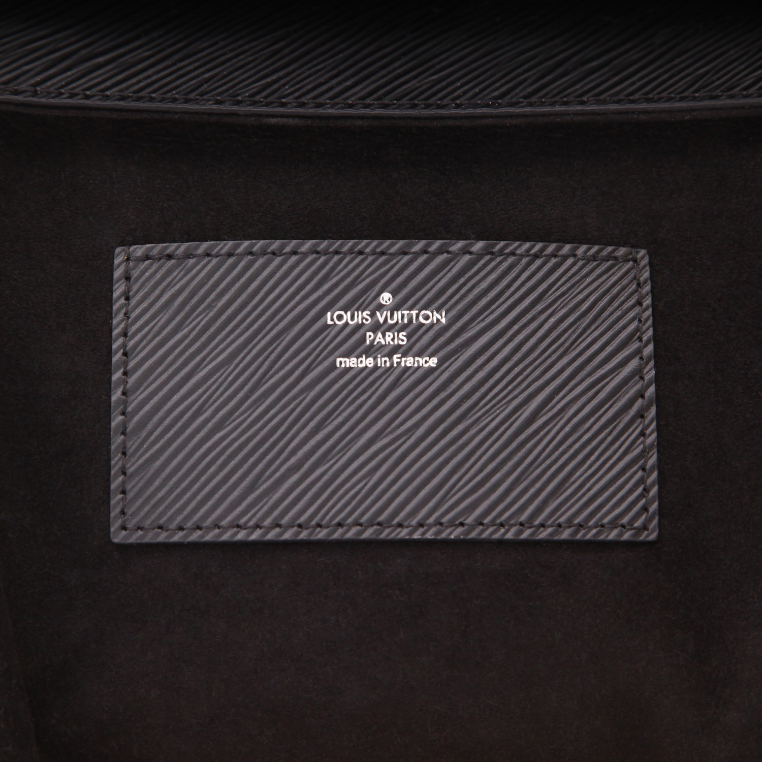 Borsa a tracolla Louis Vuitton  Twist modello medio  in pelle Epi nera - Detail D2