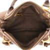 Chloé  Marcie handbag  in brown grained leather - Detail D3 thumbnail