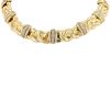 O.J. Perrin  necklace in yellow gold and diamonds - 00pp thumbnail