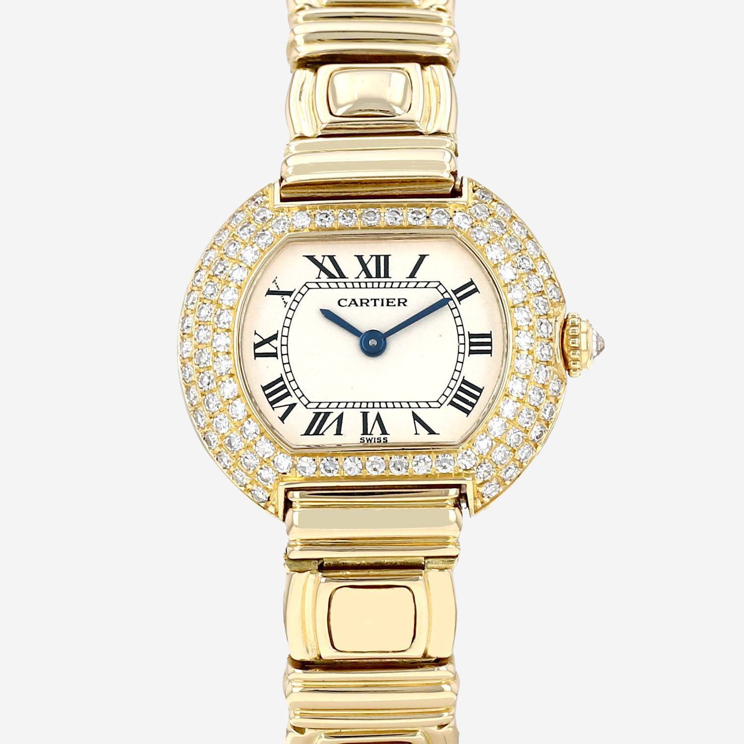 Montre bijoux Cartier Ellipse 415190 d'occasion Collector Square
