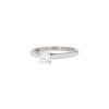 Cartier 1895 solitaire ring in platinium and diamond - 00pp thumbnail