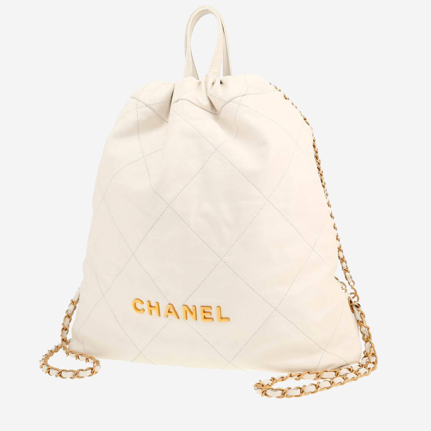 CHANEL ホワイト 22 リュック ホワイト（白）系 CHANEL CHANEL 22(シャネル) バックパック