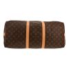 Louis Vuitton  Keepall 50 travel bag  in brown monogram canvas  and natural leather - Detail D1 thumbnail