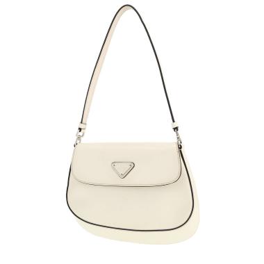 Borsa Prada  Cleo in pelle bianca