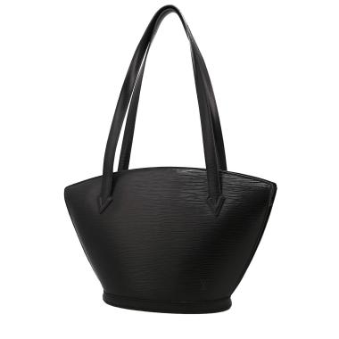 Bolso de mano Louis Vuitton  Saint Jacques en cuero Epi negro