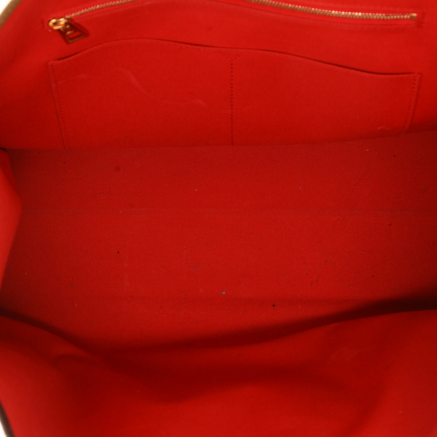 Bolso Cabás Louis Vuitton  Onthego modelo grande  en lona Monogram "Reverso" dos tonos marrón - Detail D3