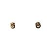 Paire de boucles d'oreilles Dinh Van Menottes R8 en or rose et diamants - 360 thumbnail