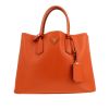 Bolso de mano Prada   en cuero naranja - 360 thumbnail