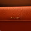 Sac à main Prada  Double en cuir orange - Detail D2 thumbnail