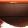 Sac à main Prada  Double en cuir orange - Detail D3 thumbnail