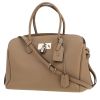 Borsa Louis Vuitton  Milla in pelle martellata color talpa - 00pp thumbnail