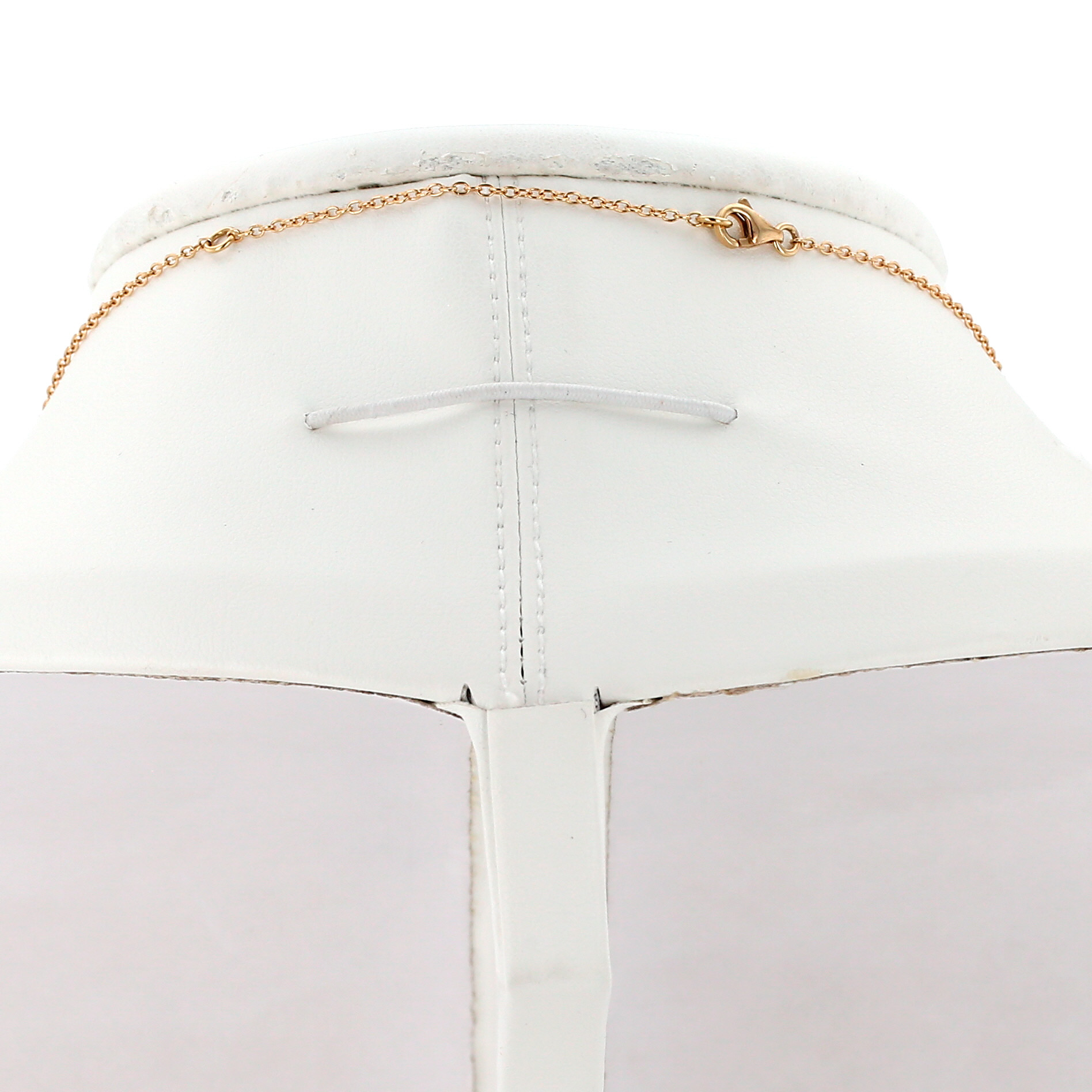 Vhernier pendant in pink gold and ebony - Detail D4