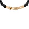 Vhernier Calla large model necklace in pink gold and ebony - 00pp thumbnail