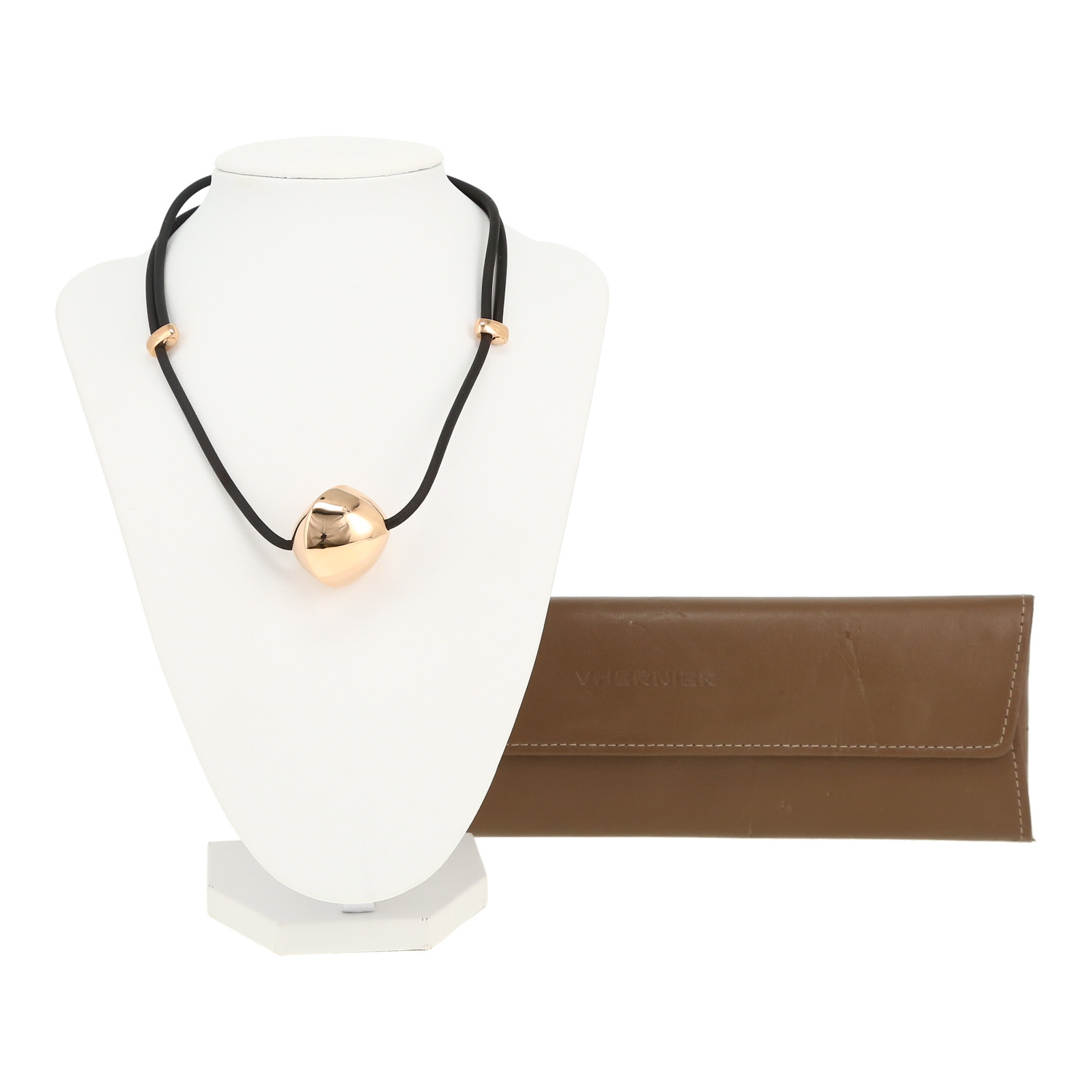 Vhernier Trottola necklace in yellow gold - Detail D2