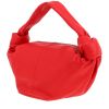 Bolso de mano Bottega Veneta  Double Knot en cuero rojo - 00pp thumbnail