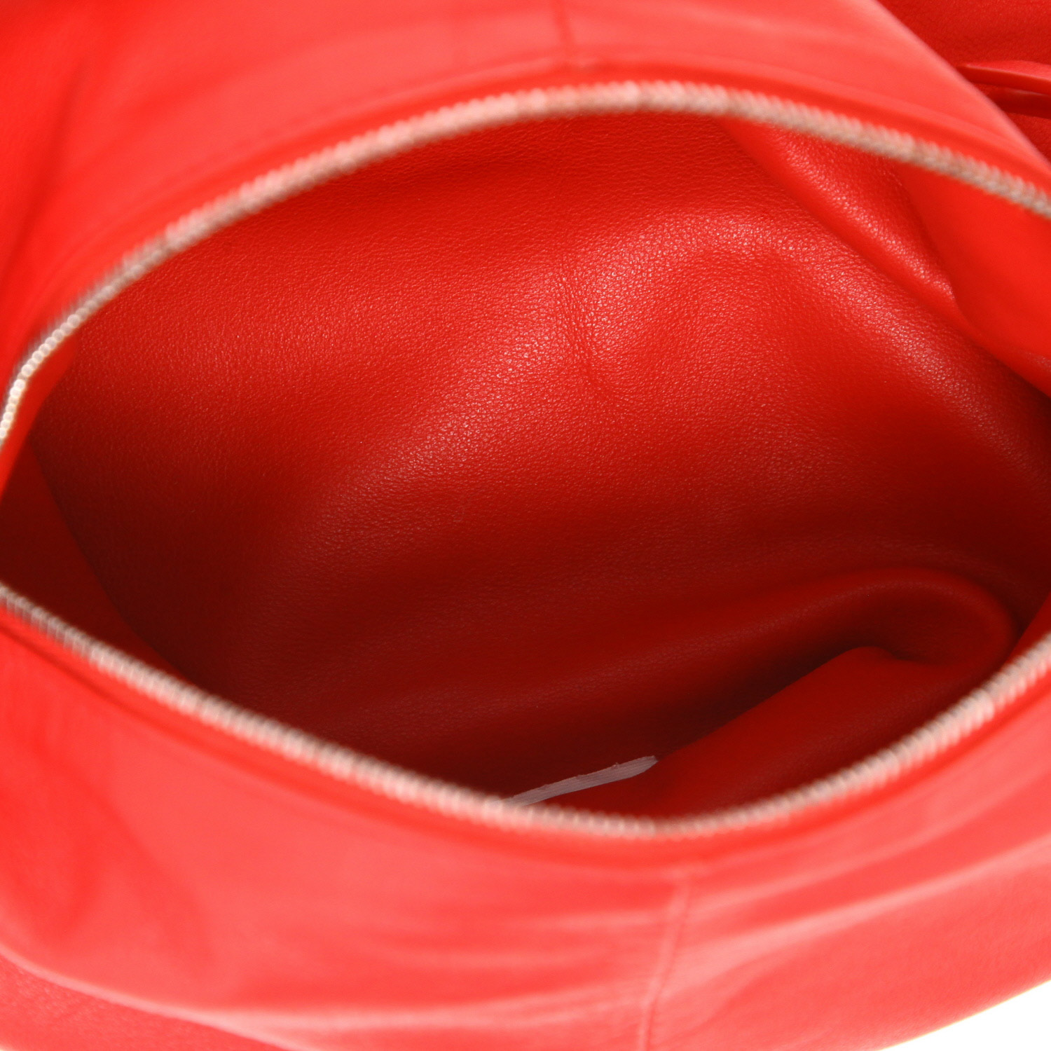 Bolso de mano Bottega Veneta  Double Knot en cuero rojo - Detail D3