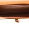 Hermès  Balle De Golf bag worn on the shoulder or carried in the hand  in brown box leather - Detail D3 thumbnail