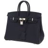 Borsa Hermès  Birkin 25 cm in pelle togo blu notte - 00pp thumbnail