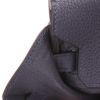 Borsa Hermès  Birkin 25 cm in pelle togo blu notte - Detail D4 thumbnail