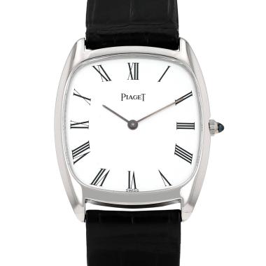Montre Piaget Emperador en or blanc Ref: Piaget - 9591  Vers 1980
