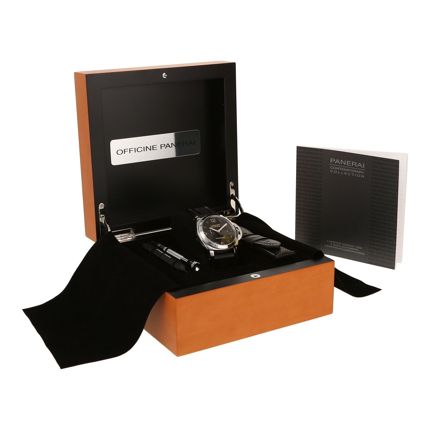 Panerai Luminor Marina 1950 3 Days Automatic  in stainless steel Ref: Panerai - OP6816  Circa 2010 - Detail D2