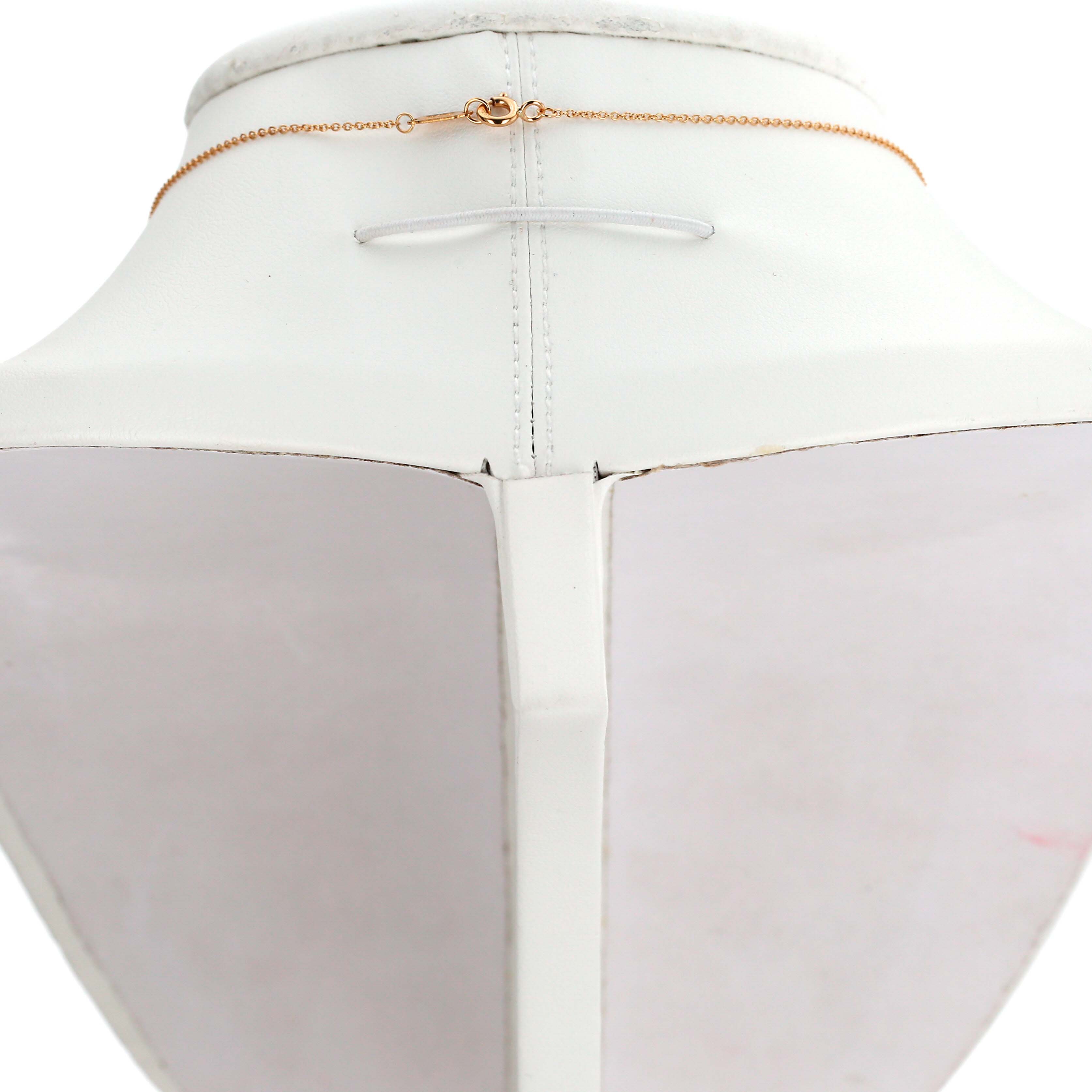 Colgante Tiffany 
Co  de oro amarillo y diamantes - Detail D4