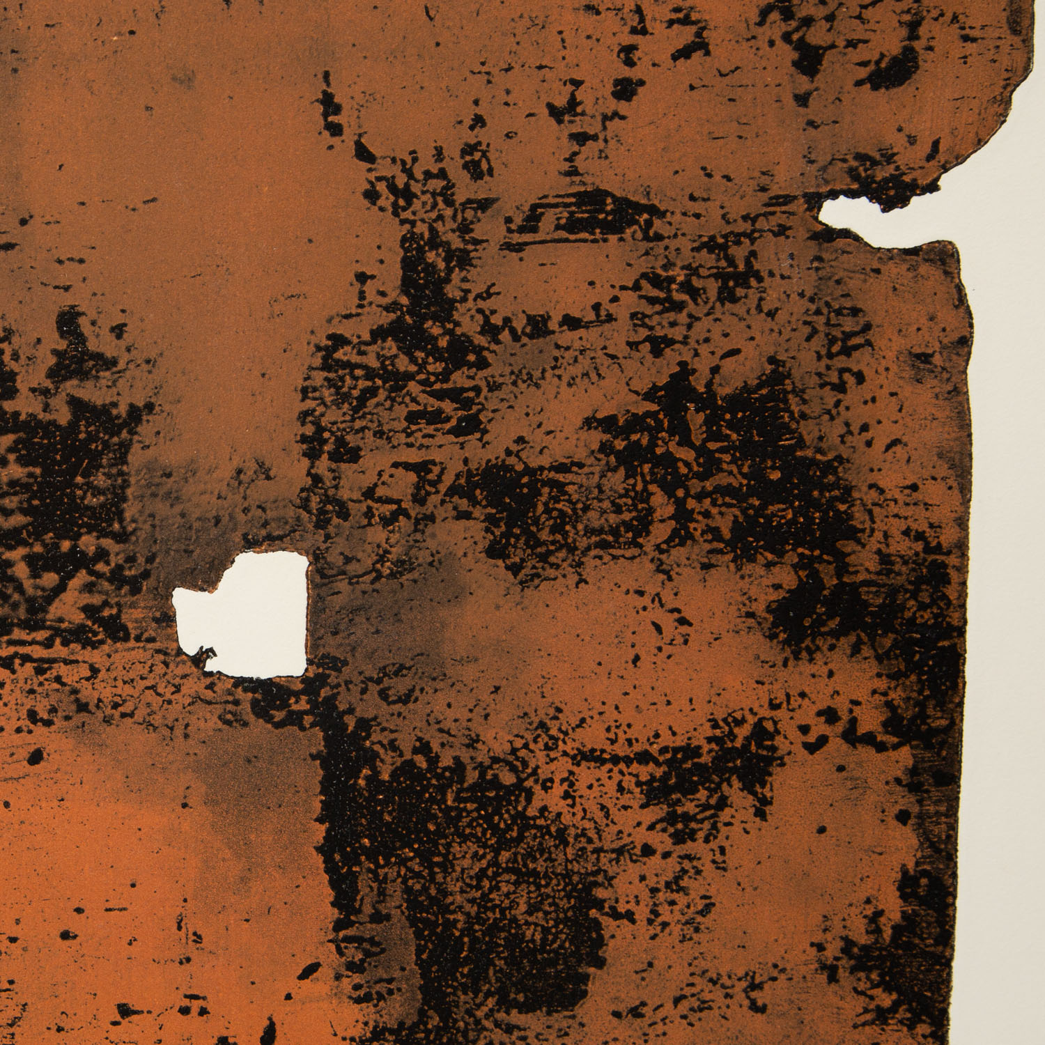 Pierre Soulages (1919-2022), Eau-forte XVII - 1961 - Detail D1