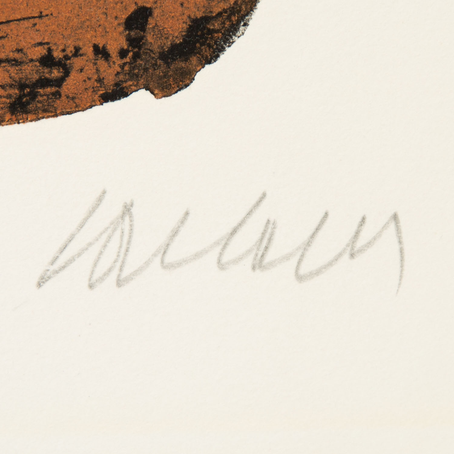 Pierre Soulages (1919-2022), Eau-forte XVII - 1961 - Detail D2