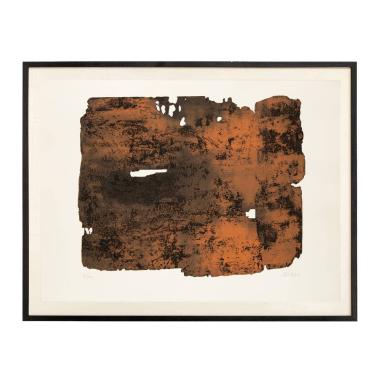 Pierre Soulages (1919-2022), Eau-forte XVII - 1961